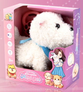 8832-72 Mini Pet - Interactive Plush While Terrier