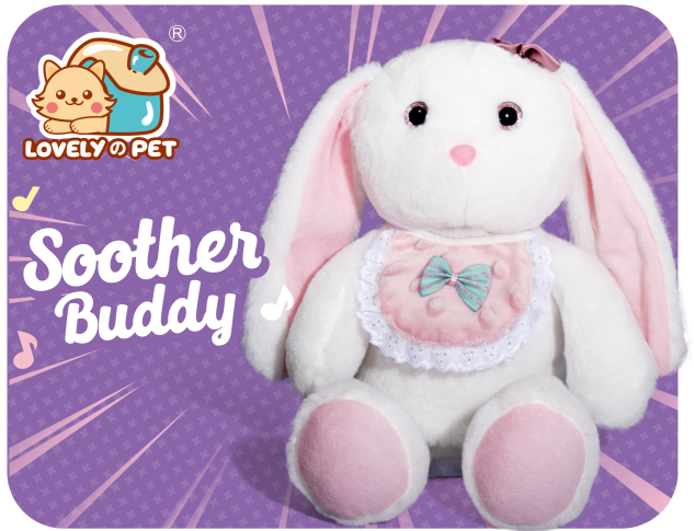 8832-80 Soother Buddy Interactive Dancing Plush Rabbit