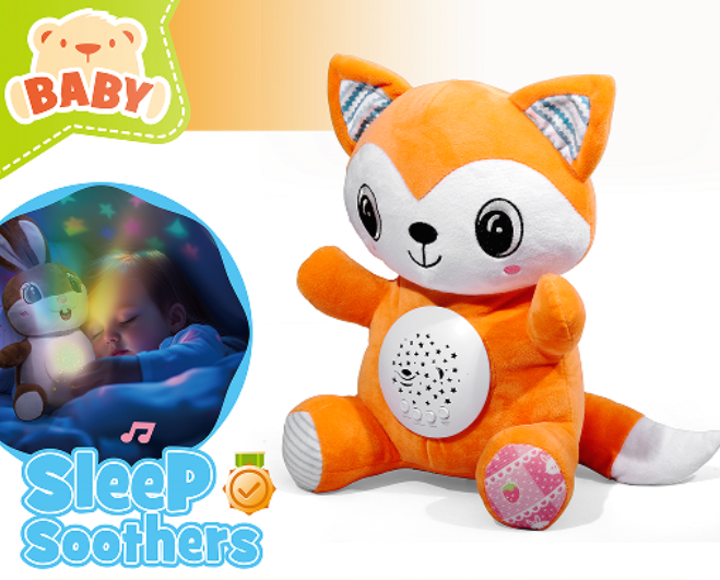 DH-11 Sleep Soothing Plush Fox