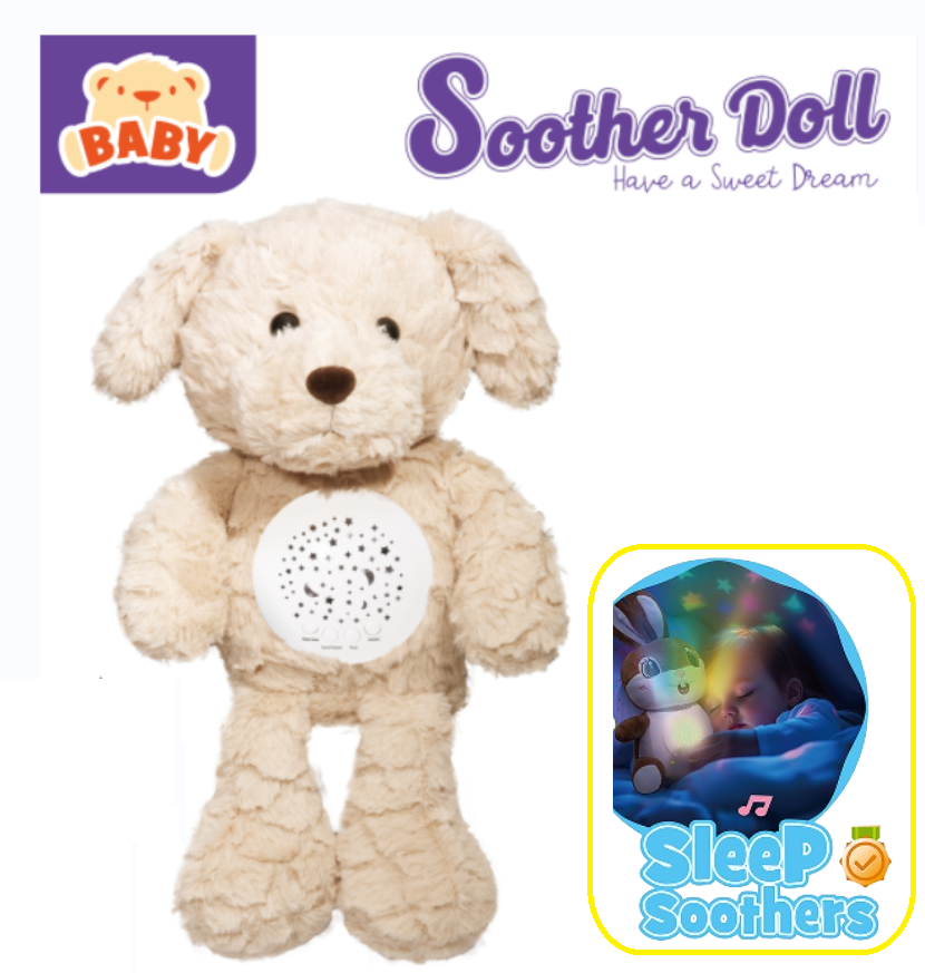 DH-1 Sleep Soothing Plush Dog