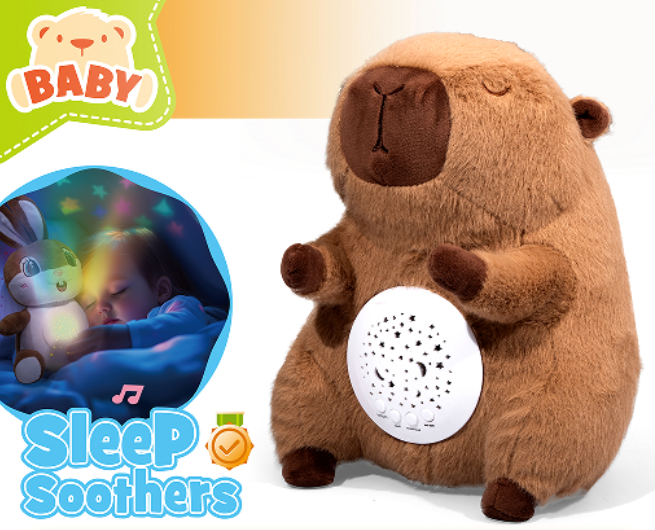 DH-15 Sleep Soothing Plush Capybara