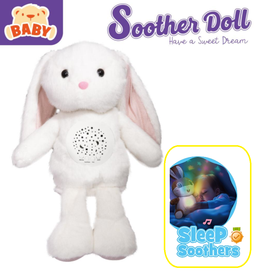 DH-8 Sleep Soothing Plush Rabbit