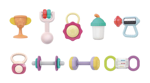 HA7900 Baby Gym Teethers & Rattles Gift Set