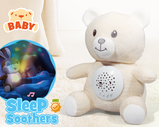 KC-13 Sleep Soothing Plush Bear