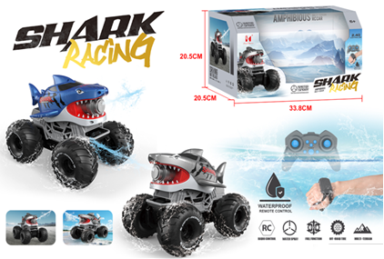 LH-C084-3 Shark Water Jet Racing Amphibious Vehicle Watch