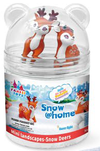 SN-17 Mini Landscape - Snow Deers Home