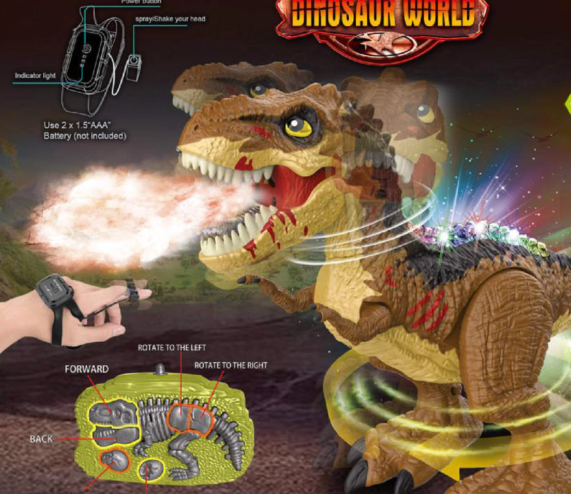 NY052-A Remote 2 Control Dinosaur