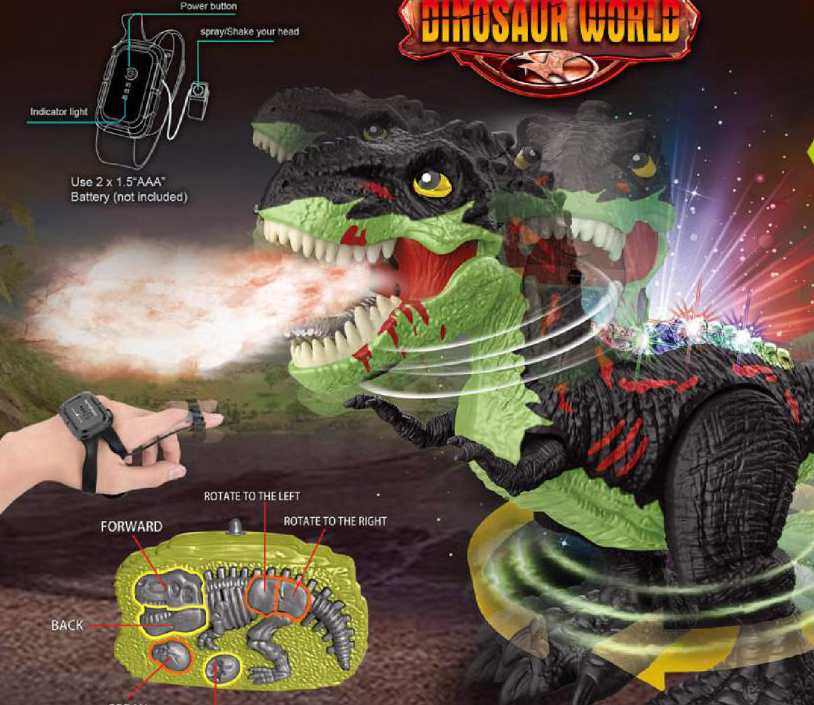 NY052-B Remote 2 Control Dinosaur