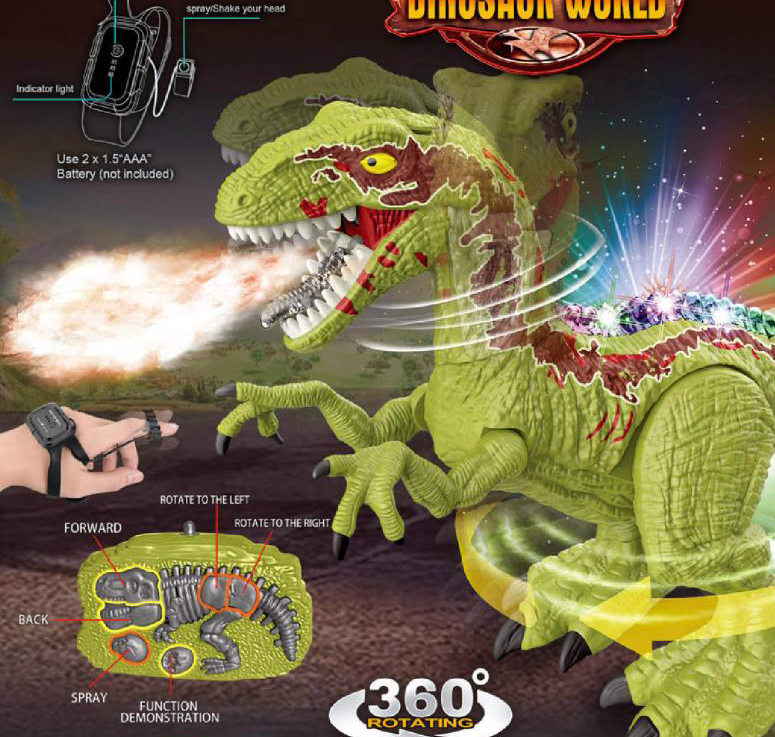 NY053-B Remote 2 Control Dinosaur