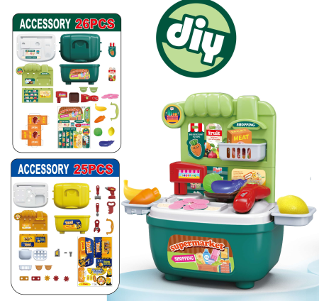 T2163-4 Mini Cashier Play Set
