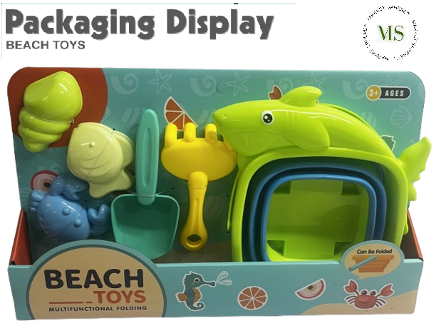 TS0638022 Beach Set Shark 6 pcs