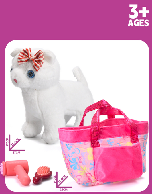 832-230 Plush Cat in Window Box