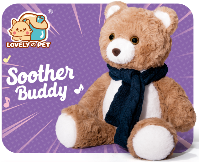8832-79 Soother Buddy Interactive Dancing Plush Bear