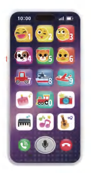 HE8966 Record & Learn Baby Phone