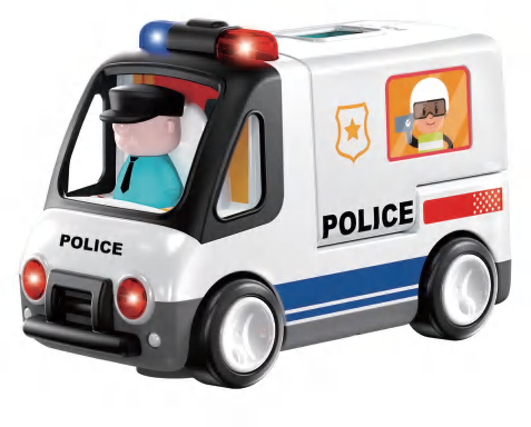 HE9985 Early Learning Police Car