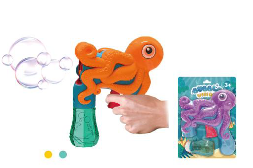 Friction Octopus Bubble Gun BV484