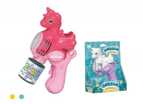 BV561  Unicorn Bubble Gun with Light