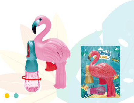 Friction Flamingo Bubble Gun BV582