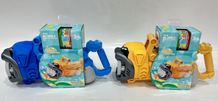 Hand Card Mechanical Dog Bubble Machine BV647
