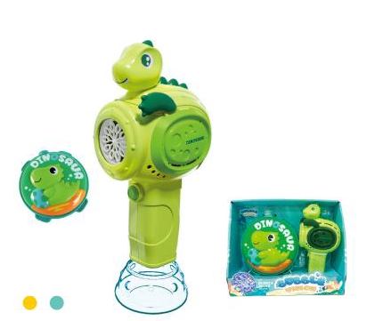 Dino Bubble Gun with backpack BV716