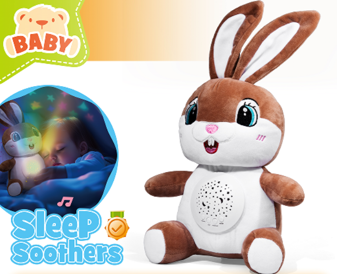DH-12 Sleep Soothing Plush Rabbit
