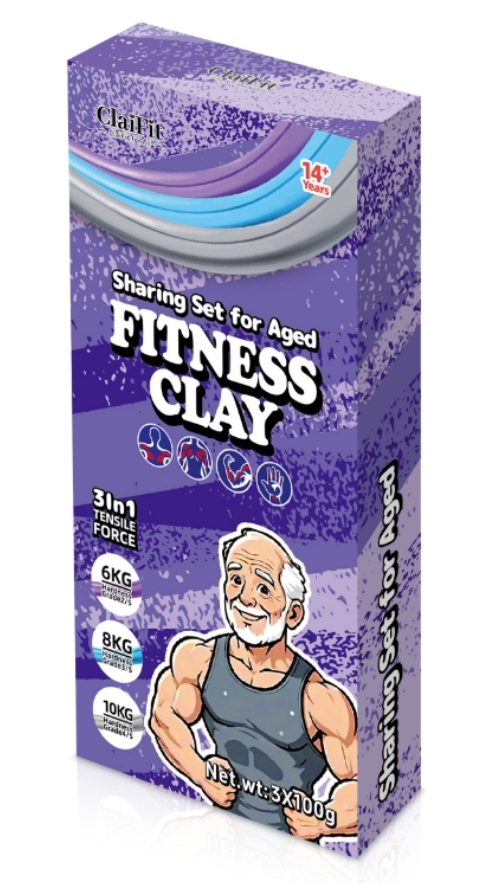 FC09 - 3*100g Fitness Clay for The Aged