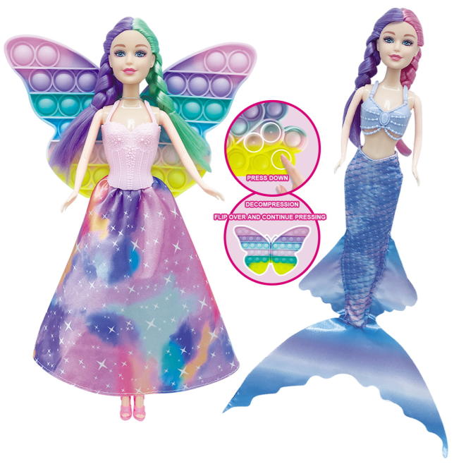 GN006 Fairy Girl + Mermaid