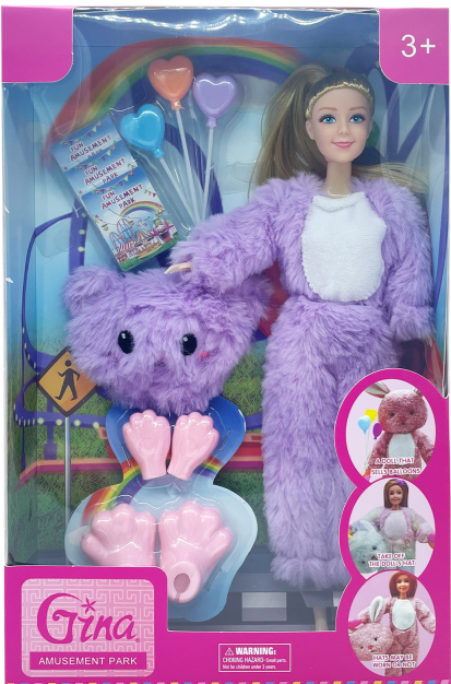 GN020A Doll with Backpack