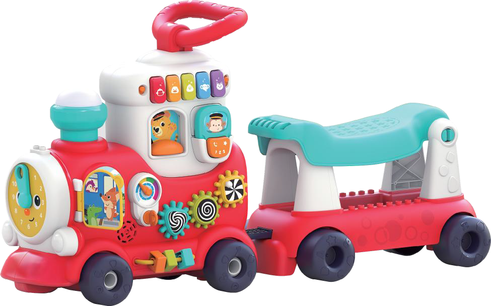 HE8990 4 in 1 Smart Learning Push & Ride Train