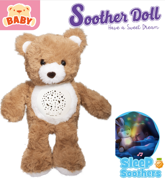 KC-7 Sleep Soothing Plush Bear