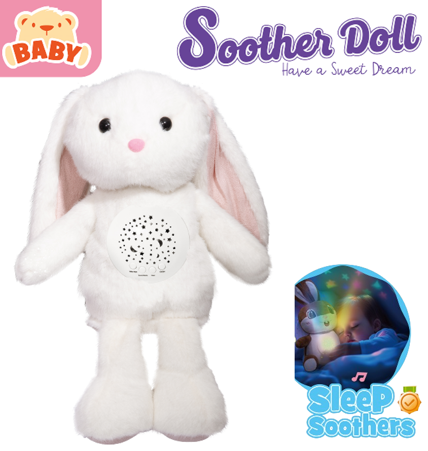 KC-8 Sleep Soothing Plush Rabbit