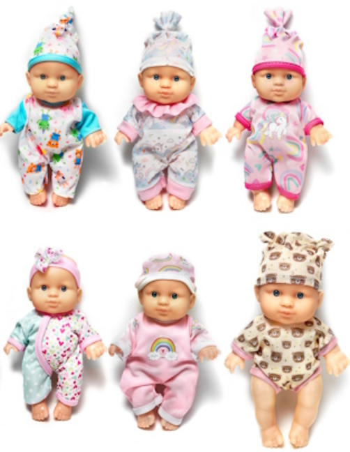 L-2404A Baby Doll Set -6 pcs
