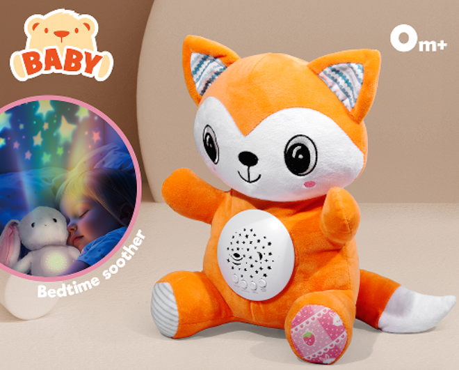 MH-11 B/O Soothing Plush Fox