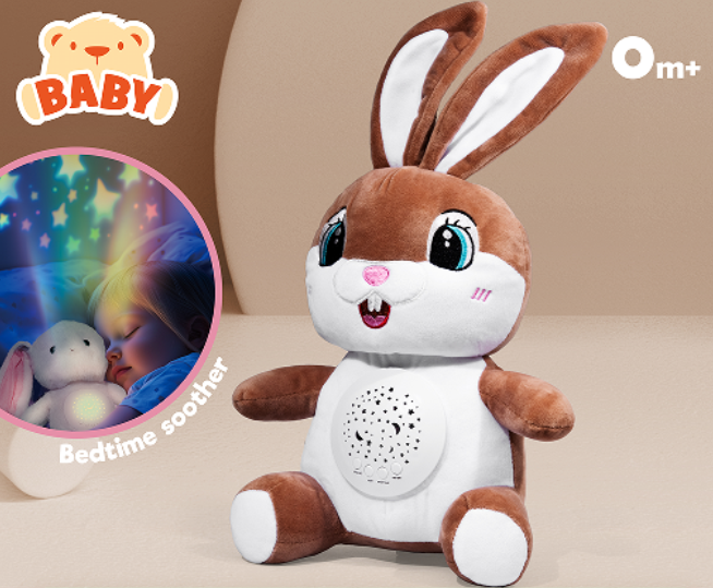MH-12 B/O Soothing Plush Rabbit