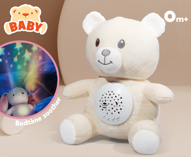MH-13 B/O Soothing Plush Bear
