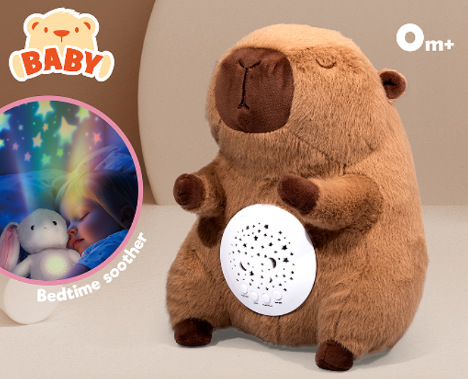 MH-15 B/O Soothing Plush Capybara