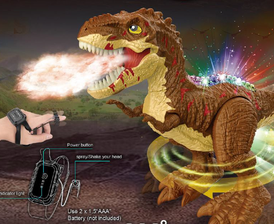 NY056-B Remote Control Channel Dinosaur Watch