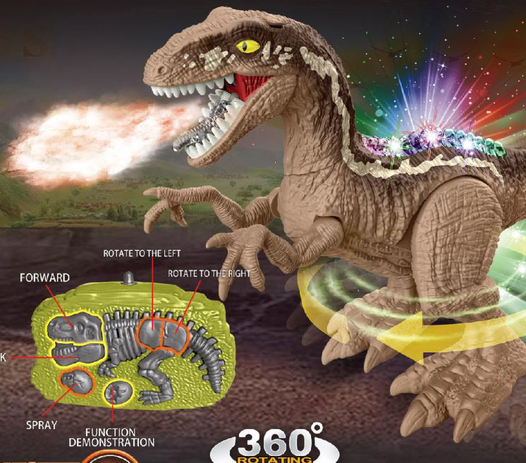 NY057-B Remote Control Channel Dinosaur