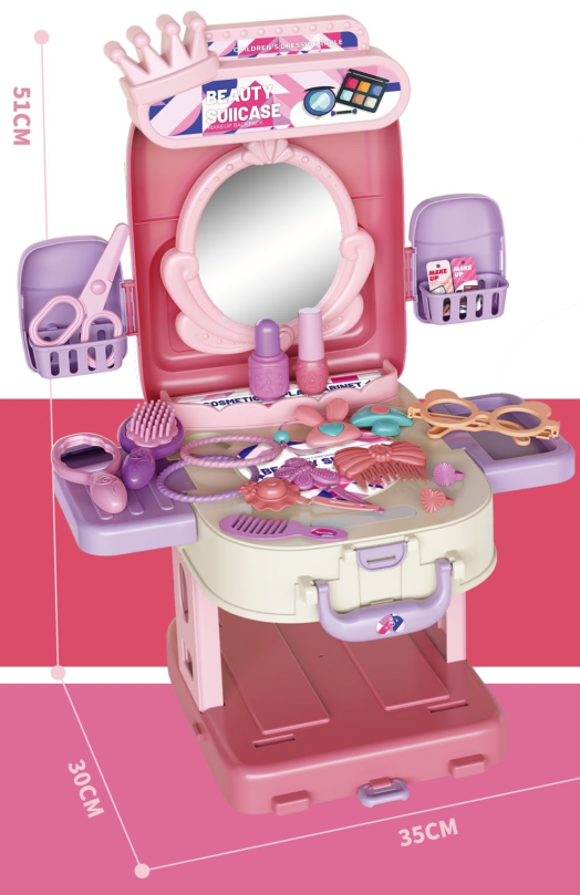 T2150-2 /3-in-1 Dresser Backpack Play Set